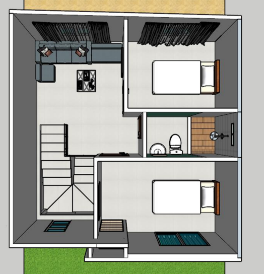 Planta alta angulo 1