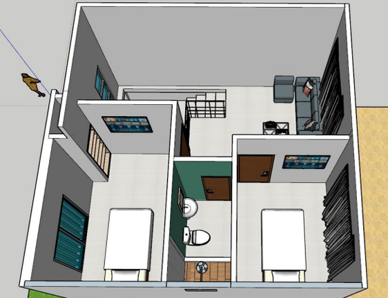 Planta alta angulo 3